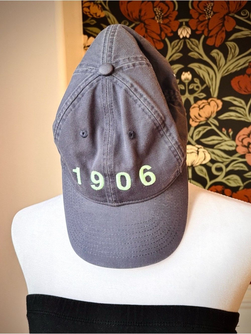 Retro 1906 Embroidered Dad Hat Adjustable Baseball Cap - Picture 2 of 5